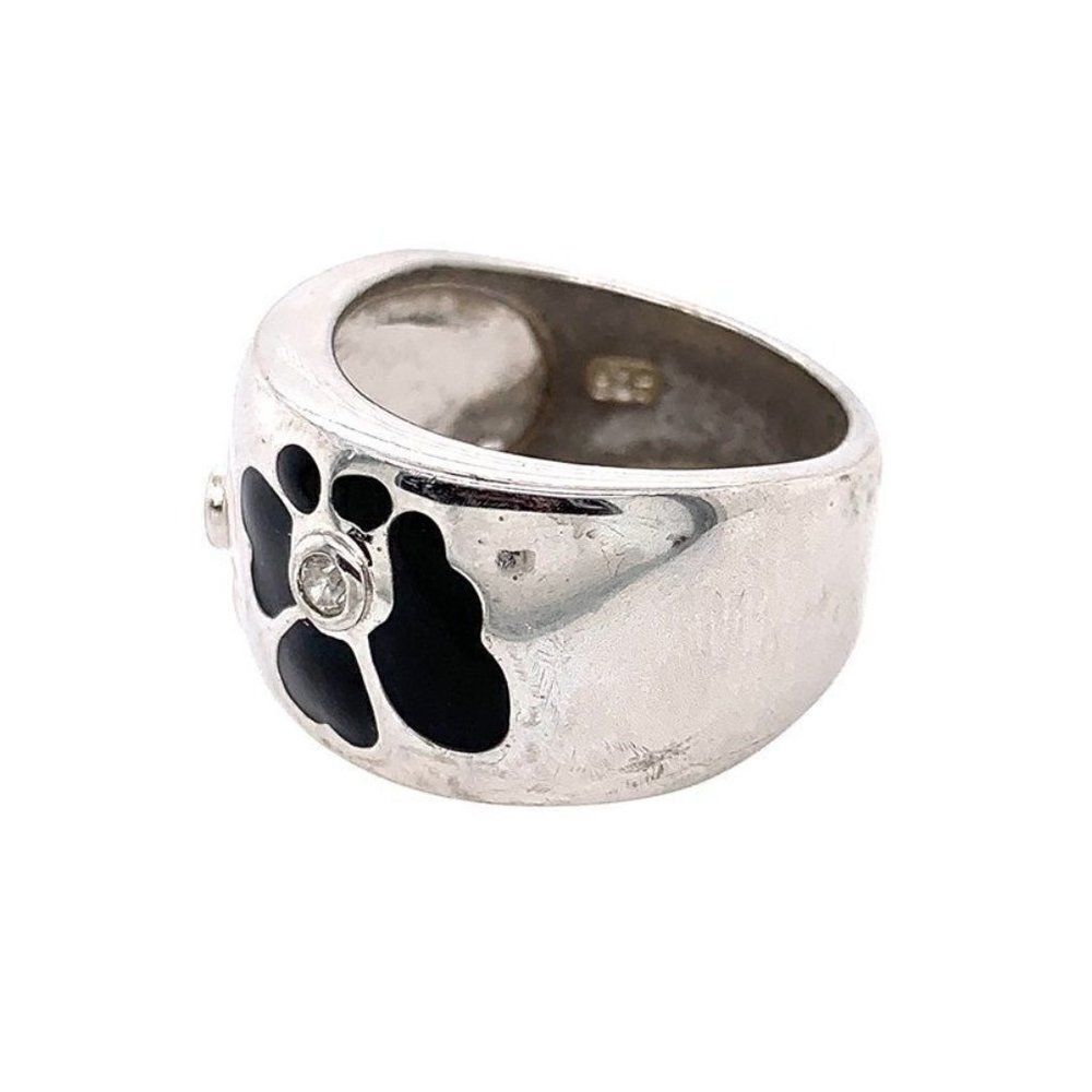 925 Flower Dome Ring - Picture 3 of 7